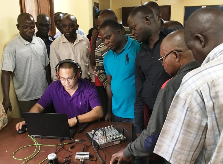 Nathanael teaching CAR