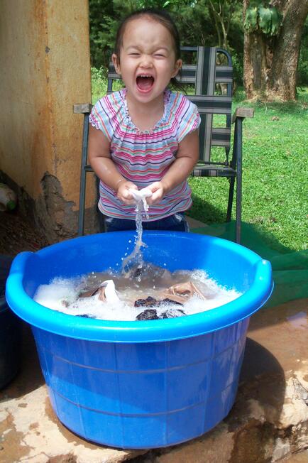 washing